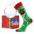 Vánoční termo ponožky v kouli - Rudy 2