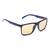 Černo-modré brýle Kašmir Treat Polarized TP06 - skla žlutá světlá