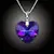 Náhrdelník Srdce Swarovski® Heliotrope