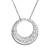 Stříbrný náhrdelník s krystaly Preciosa