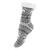 Ponožky dámské oteplené s protiskluzem - JELEN ŠEDÉ