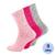 Ponožky dámské sportovní bavlněné - mix barev - 3 páry