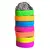 7 ks plechovka velká 500 ml - 7 barev