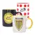 Hrnek keramický set 3 ks, 350 ml - Tour de France - colourful