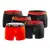 Boxerky Tastiq Black Red Mix 5pack giftbox