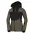Dámská softshellová bunda Adventure ZARA blackdarkgreen