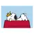 Podložka na stůl - Snoopy Doghouse
