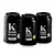 Kombucha Mix příchutí, 3× 330 ml