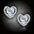 Náušnice La Diamantina Diamond Heart