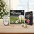 Set 2 prémiových kvetoucích čajů Mystify Blooming Tea s hrnečkem (černá krabička)