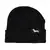 Pletená dětská zimní čepice ZD06 all black
