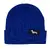 Pletená dětská zimní čepice ZD07 all royal blue