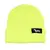 Pletená dětská zimní čepice ZD08 all neon yellow