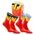 Ponožky Tastiq Unisex Socks 2-Pack Pommes Giftbox