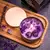 Unikátně zdobená svíčka v plechové dóze - Lavender