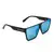 Černé brýle Kašmir Sky Polarized SKP03 - skla zelená zrcadlová