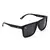 Černé brýle Kašmir Way Cool Polarized WCP1 - skla tmavá