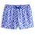 Blue Geometric Swim Shorts