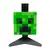 Stolní dekorativní lampa a držák na sluchátka Minecraft: Creeper