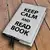 Keep calm and read book