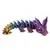 Krystalové dračí mládě - Modro-žluto-fuschiová