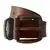 Hnědý kožený opasek Cedar