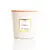 Vonná sójová svíčka s víčkem - Mango koktejl bílá, 140 g