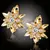 Náušnice La Diamantina Lilianna Gold