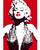 Marilyn Monroe 158×232 cm