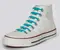 SHOEPS aqua blue