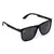 Černé brýle Kašmir Joy Polarized JP01 - skla tmavá