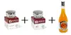 50 ml Denný krém na tvár proti stresu s vitamínom E + 50 ml Nočný krém s vitamínom C + 400 ml Peelingový sprchovací gél s vôňou manga