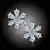 Náušnice La Diamantina Crystal Snowflake