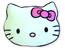 Polštářek Hello Kitty Kitten 3D hlava
