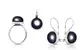 Mystic black pearl Boracai - set