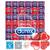 Valentýnský Durex Ultra Thin Feel balíček - 40 kondomů + 2 lubrikační gely Pasante + super tenký Sagami Original 0.02 jako dárek + dárek 4x Pasante Hearts včetně poštovného
