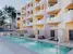 Dvoulůžkový pokoj Swim-up s výhledem na bazén (24 m²)