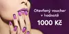 Otevřený voucher v hodnotě 1000 Kč