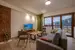 Jednoizbový apartmán s balkónom a výhľadom na wellness