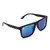 Černé brýle Kašmir Way Cool Polarized WCP2 - skla modrá zrcadlová