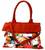 STEFANO Fashionable two handle bag red