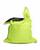 Sedací pytel Omni Bag Duo s popruhy Fluorescent Yellow-Black 181x141 cm