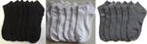 16 párů dámských ponožek - nízké