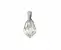 Přívěšek Preciosa Components Kapka Crystal Large