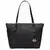 Jet Set Large Top - Zip Saffiano Leather Tote Bag - Black
