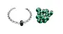 Náramek Anello di Vetro Emerald Green