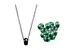 Řetízek Anello di Vetro Emerald Green