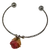 Náramek se světle růžovým poupětem růže