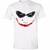 Pánské tričko Joker Smile bílé