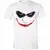 Pánské tričko Joker Smile bílé